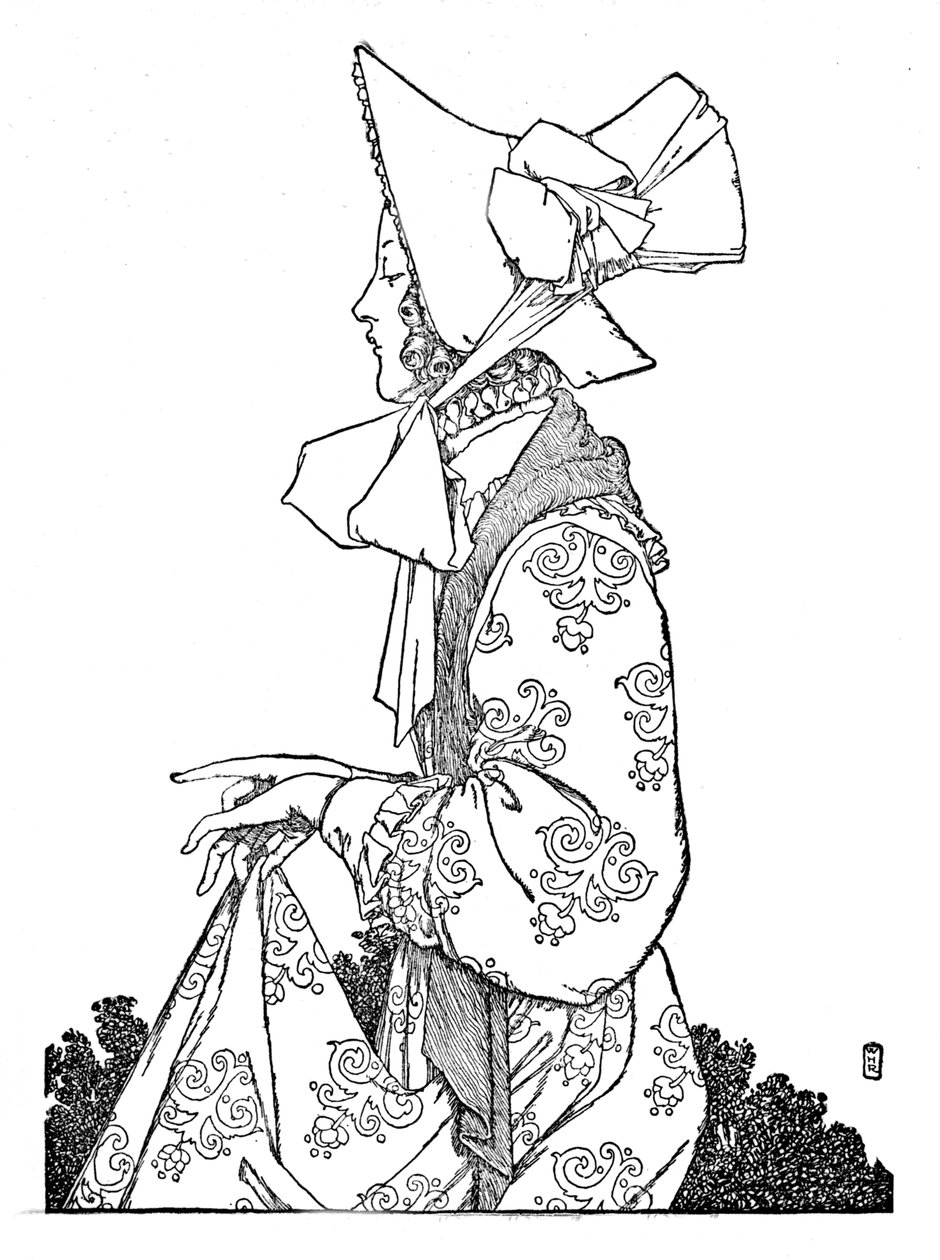 Karen, c1930 door William Heath Robinson