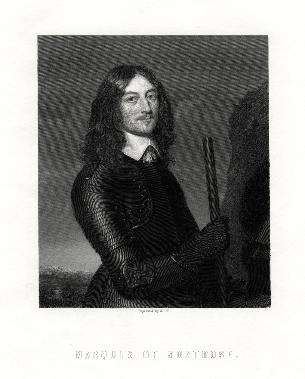 James Graham, 1e Markies van Montrose, Schotse edelman en soldaat, 19e eeuw door W. Holl
