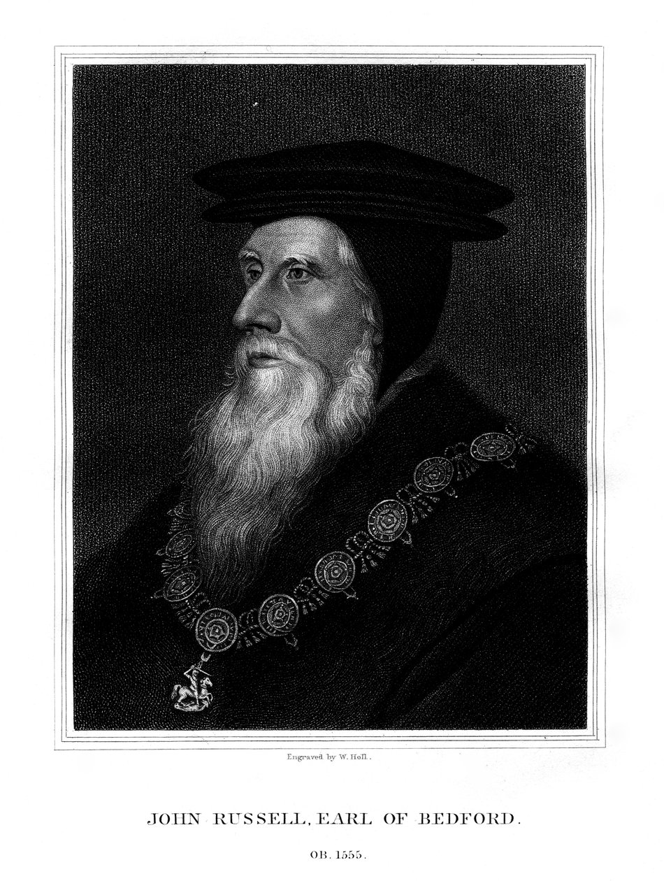 John Russell, 1e Graaf van Bedford, Engelse koninklijke minister, 1825 door W. Holl