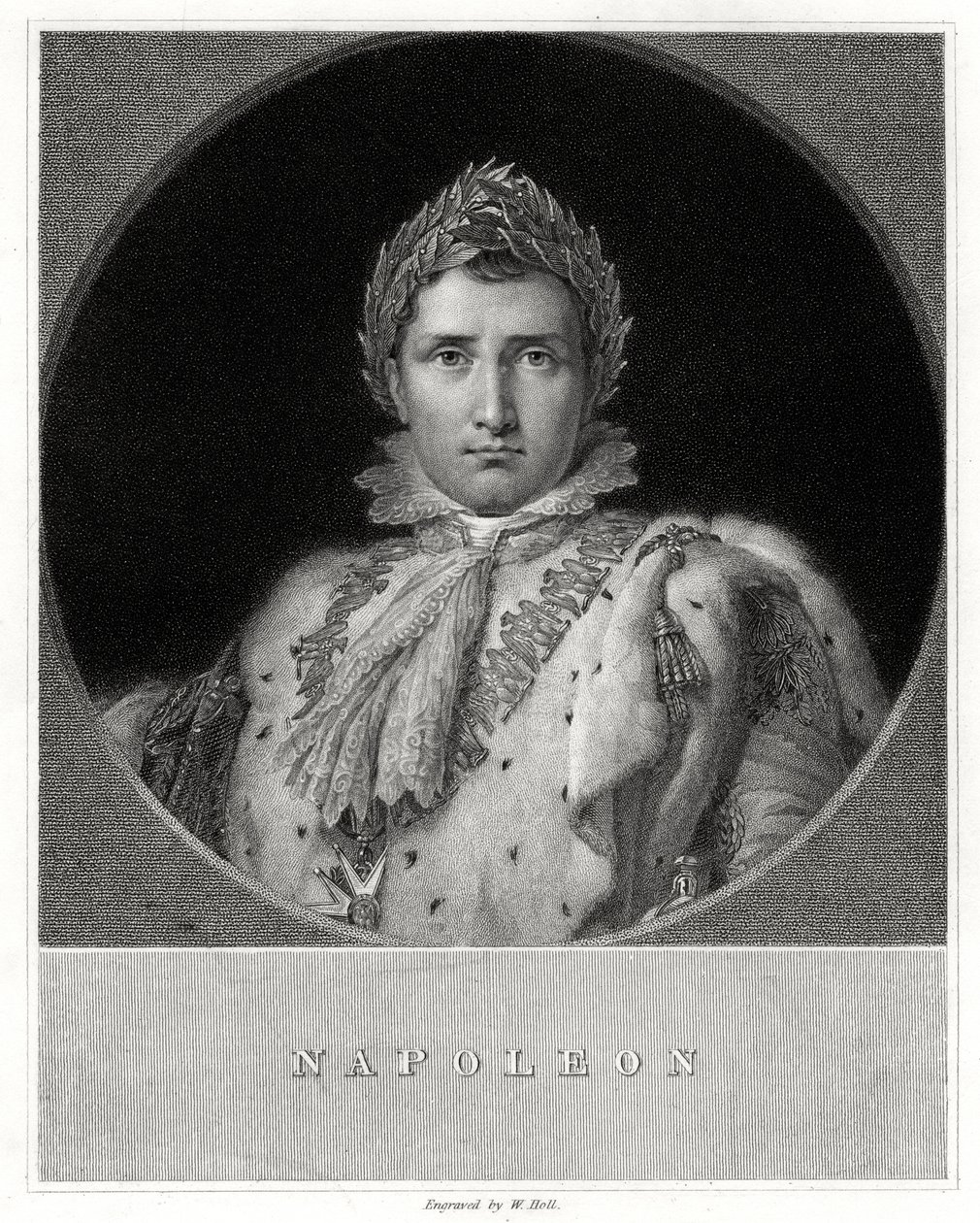 Napoleon Bonaparte, 19e eeuw door W. Holl