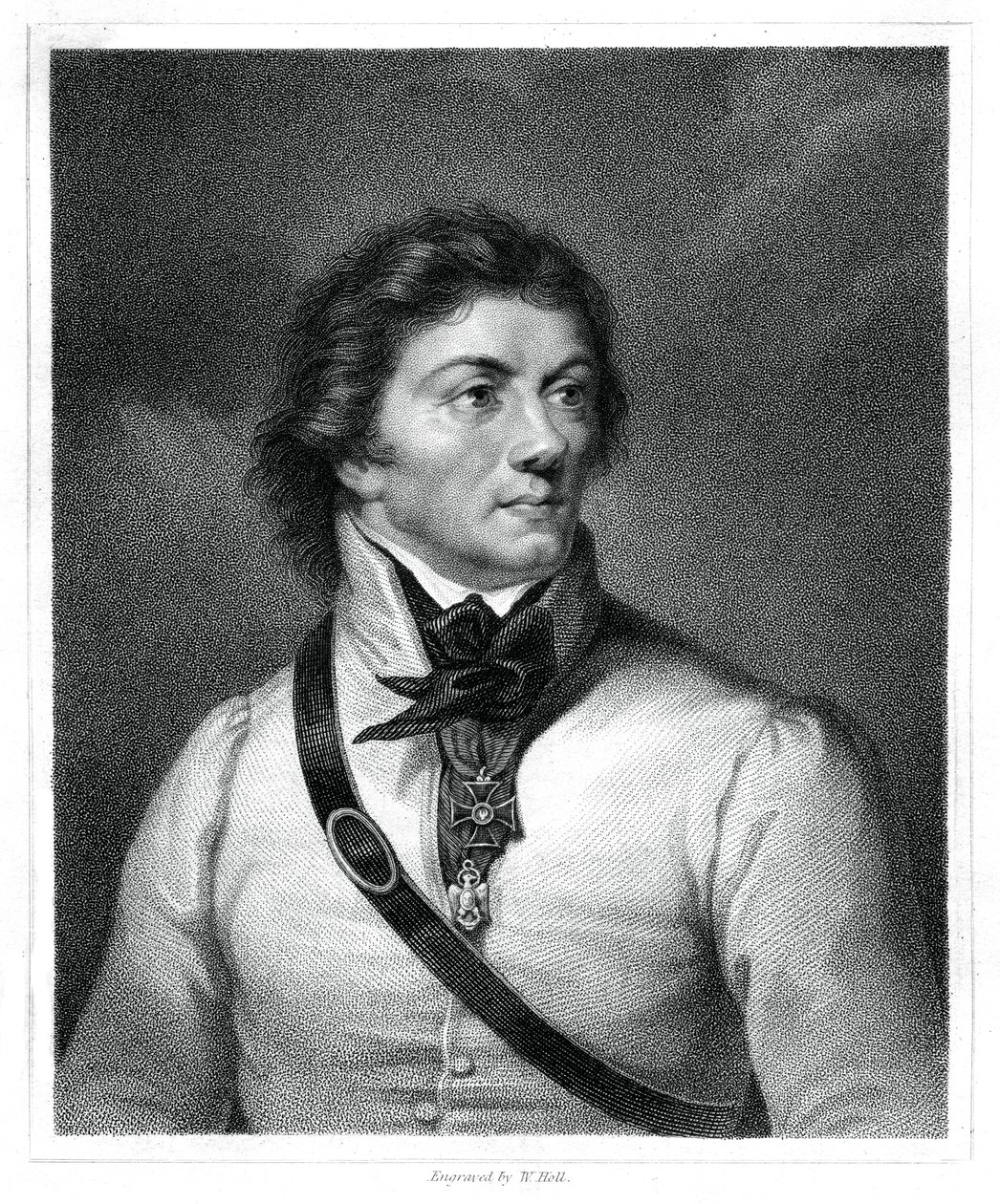 Tadeusz Kosciuszko, Pools en Litouws nationaal held, generaal en leider, 1833 door W. Holl