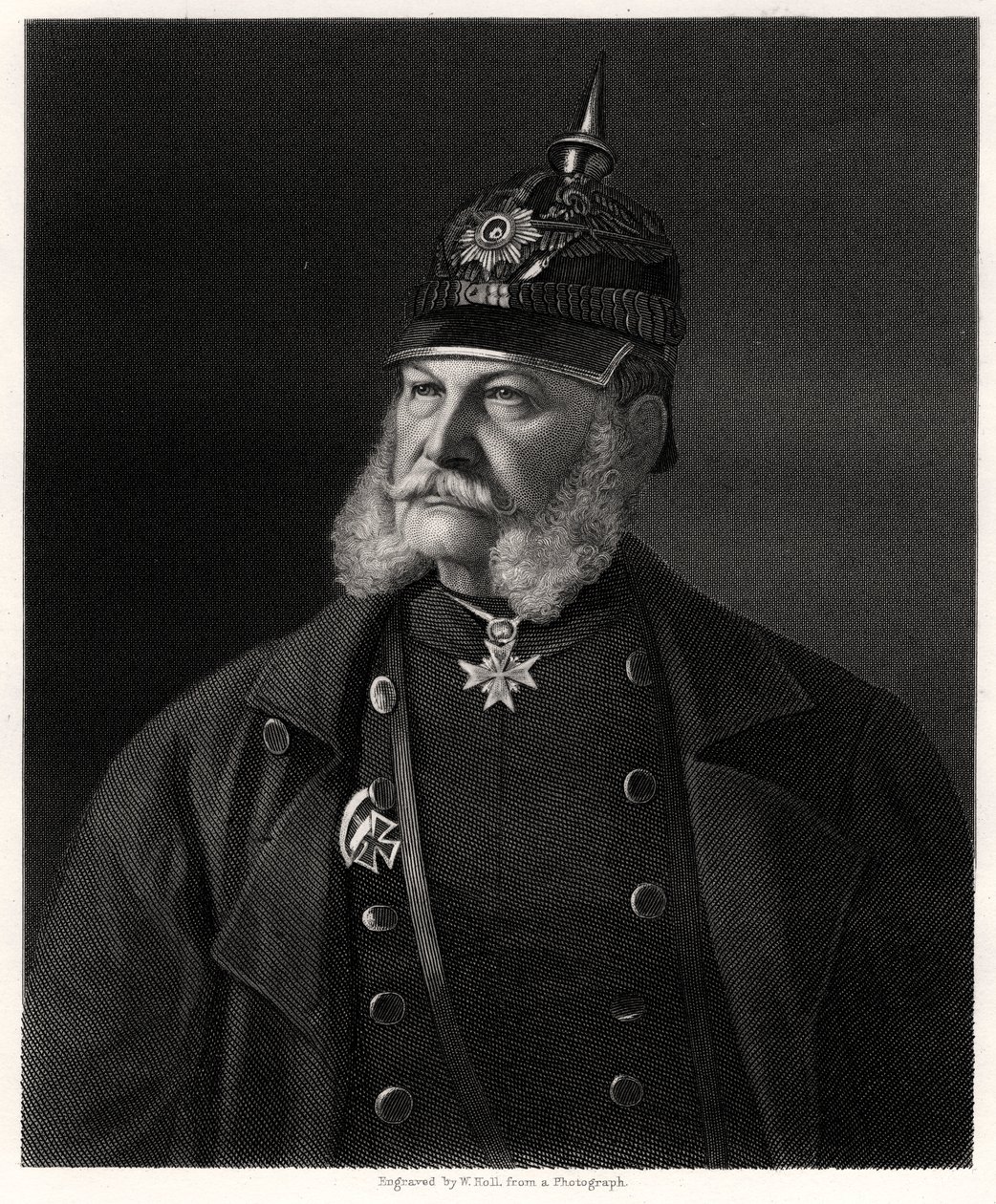 Wilhelm I, Koning van Pruisen en Keizer van Duitsland, 19e eeuw door W. Holl