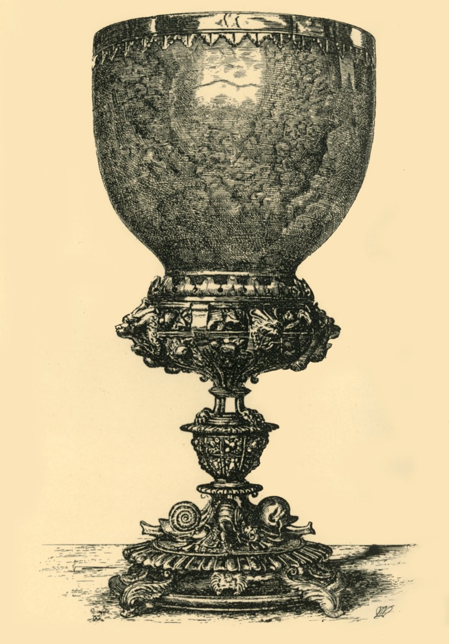Agaatbeker, 1881 door W. M. McGill