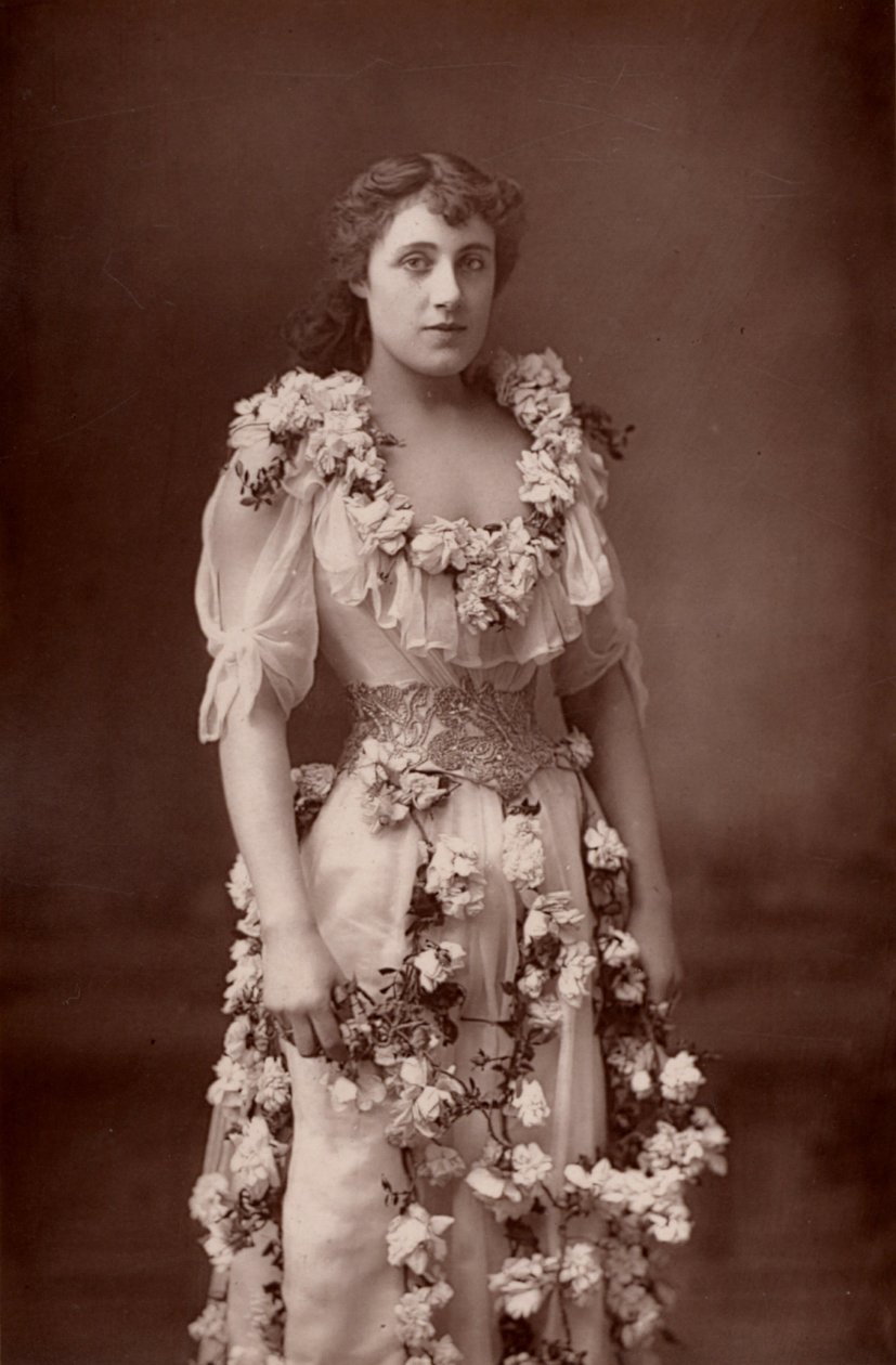 Julia Neilson (1868-1957) Engelse actrice door W. and D. (after) Downey