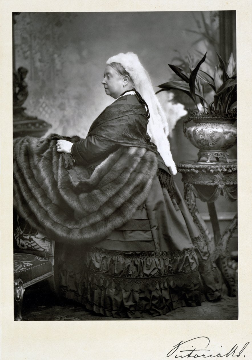 Koningin Victoria, late 19e eeuw door Walery