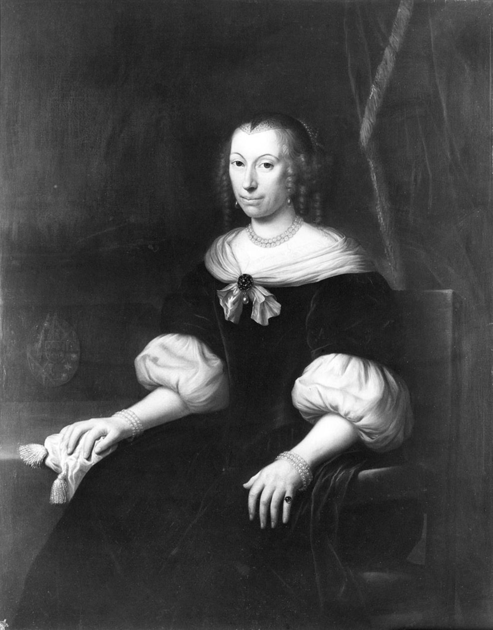 Jacoba Ranst (1622-1675) door Wallerant Vaillant