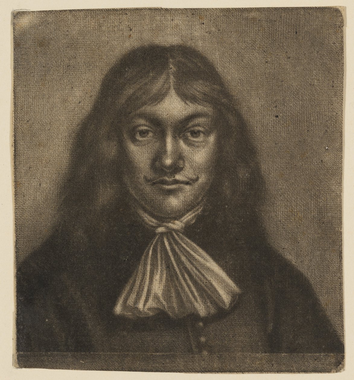Klein portret van een man door Wallerant Vaillant