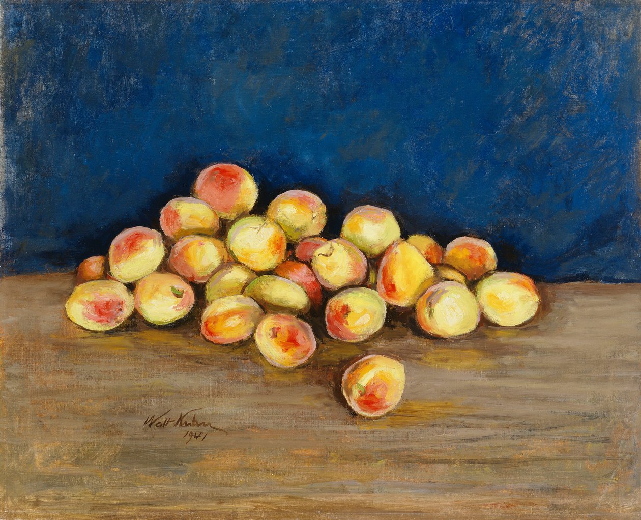 Perziken door Walt Kuhn