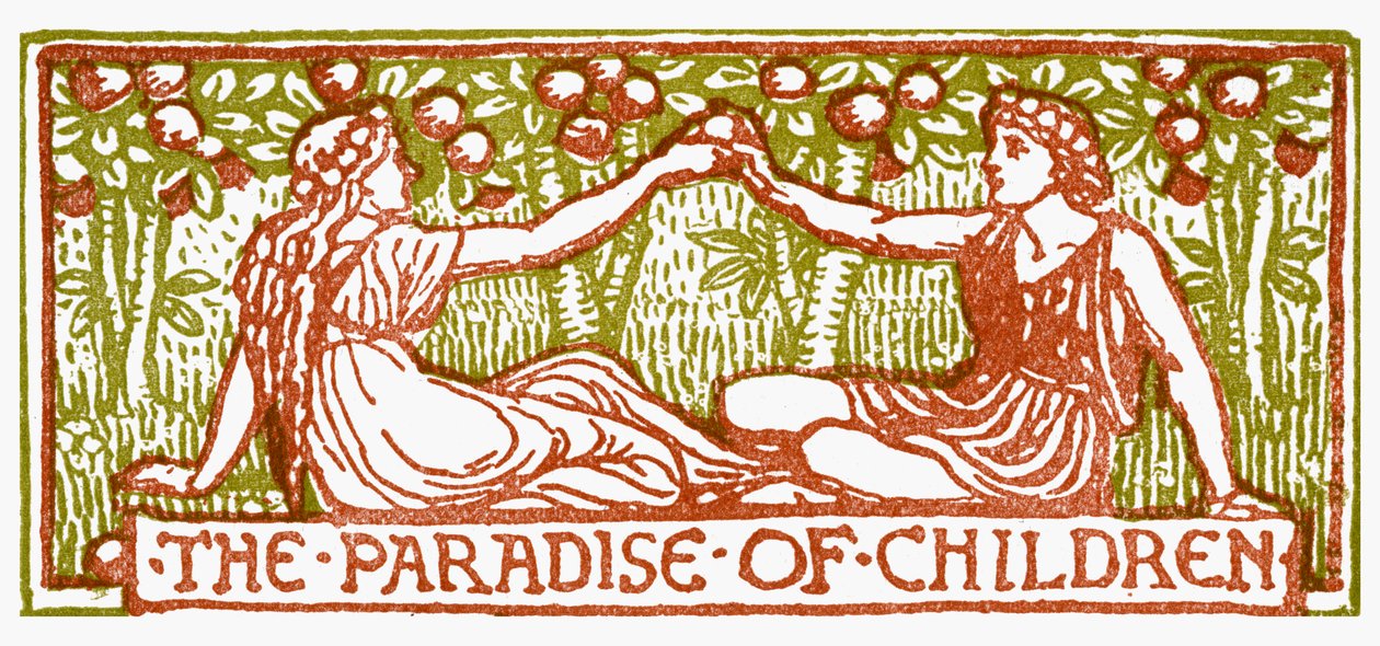 Het Paradijs van de kinderen door Walter Crane
