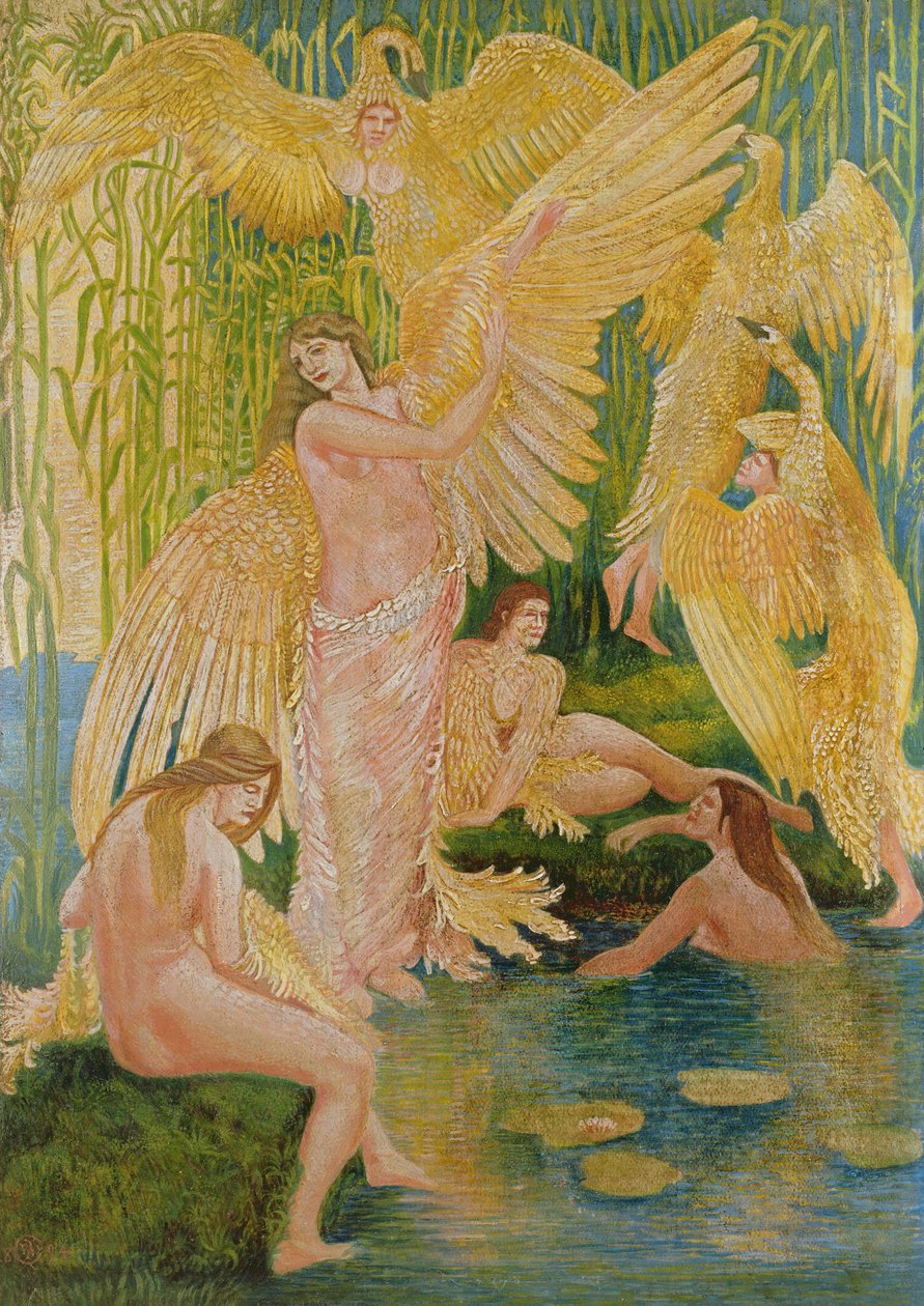 De Zwanenmaagden, 1894 door Walter Crane