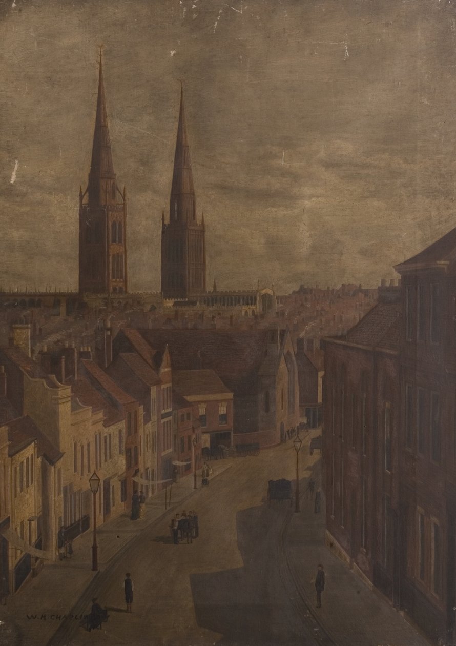 Bishop Street, Coventry door Walter H. Chaplin