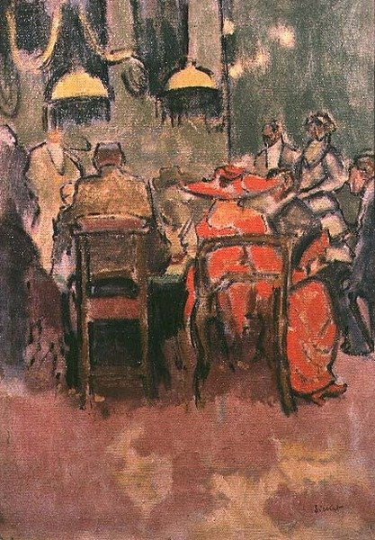 Baccarat, Dieppe, 1920 door Walter Richard Sickert