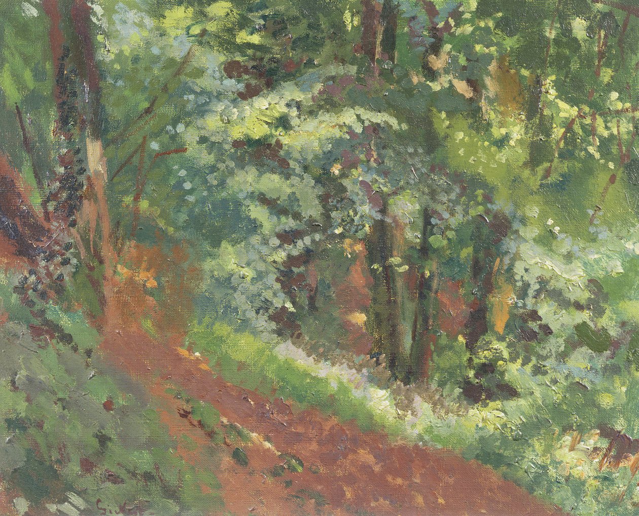 Het Bos van Arques, 1913-14 door Walter Richard Sickert