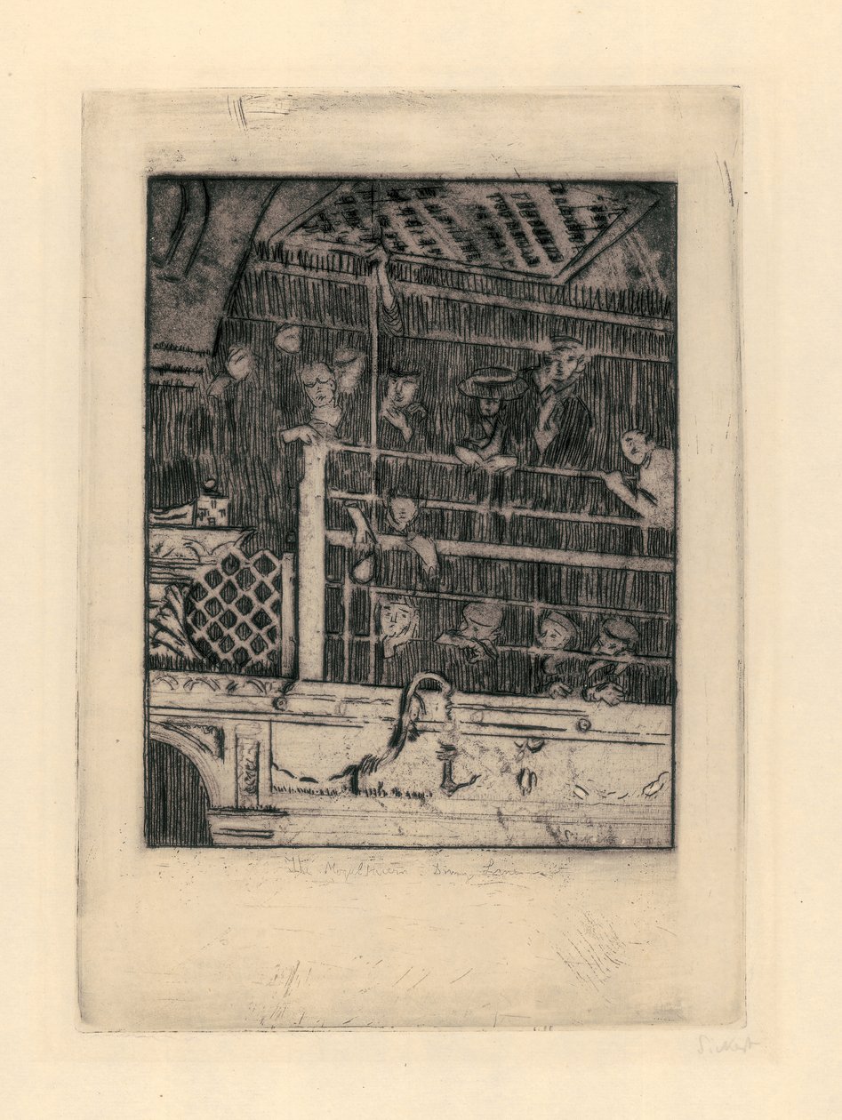 De Oude Mogul Tavern, 1908 door Walter Richard Sickert