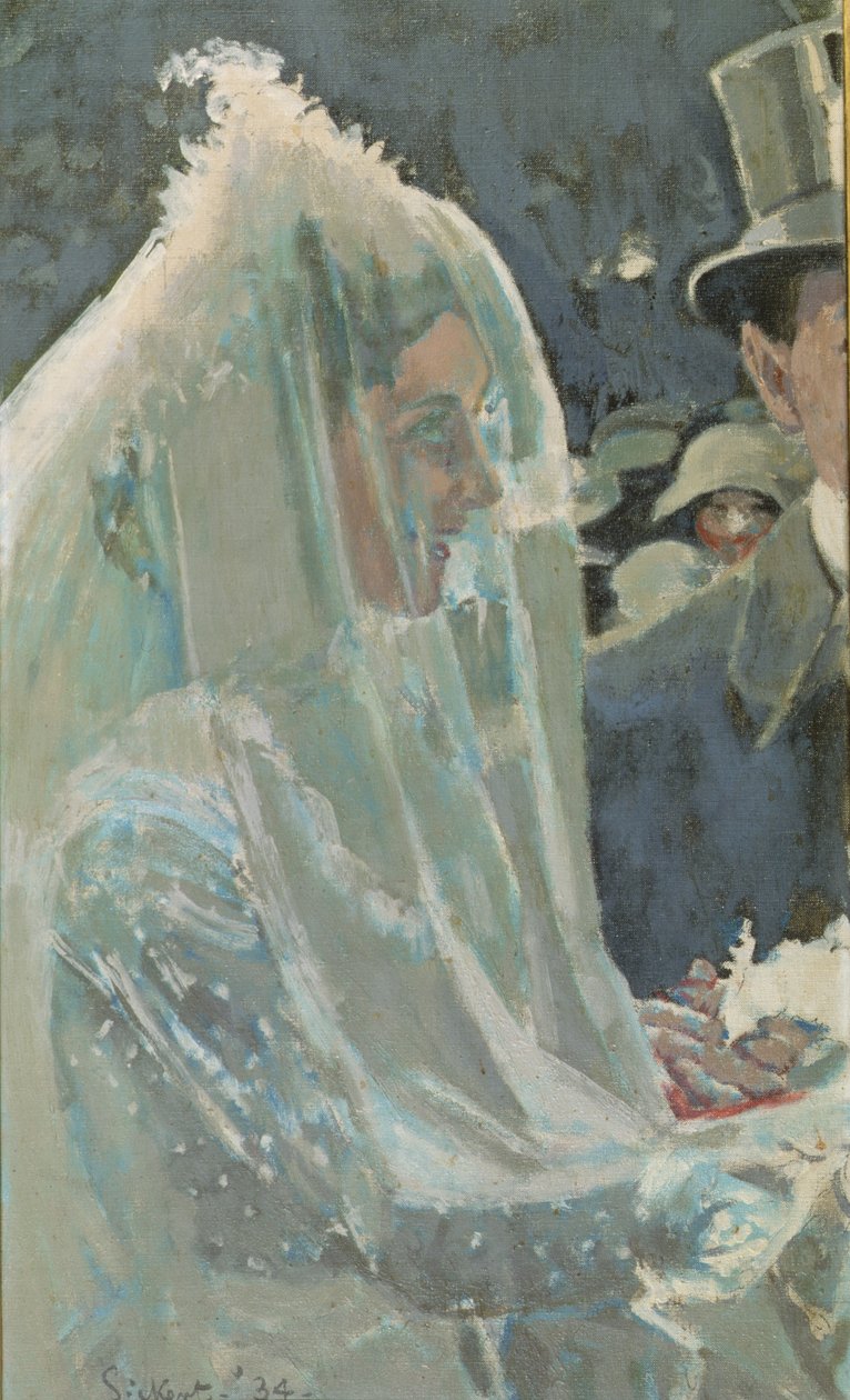 De bruiloft door Walter Richard Sickert