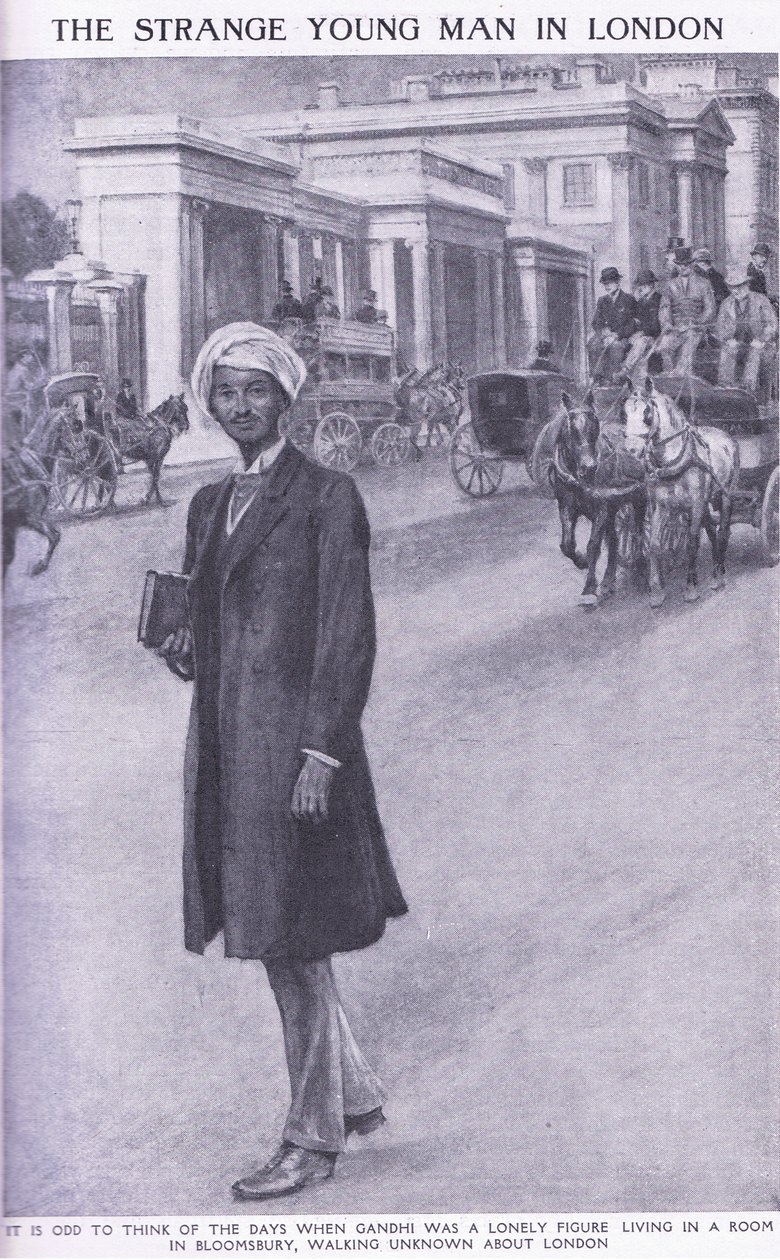 Een vreemde jonge man in Londen door Walter Stanley Paget