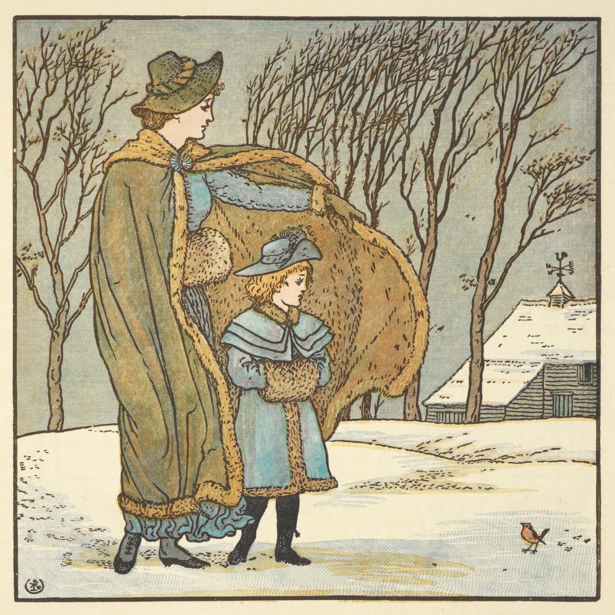 Kleurenillustratie voor 