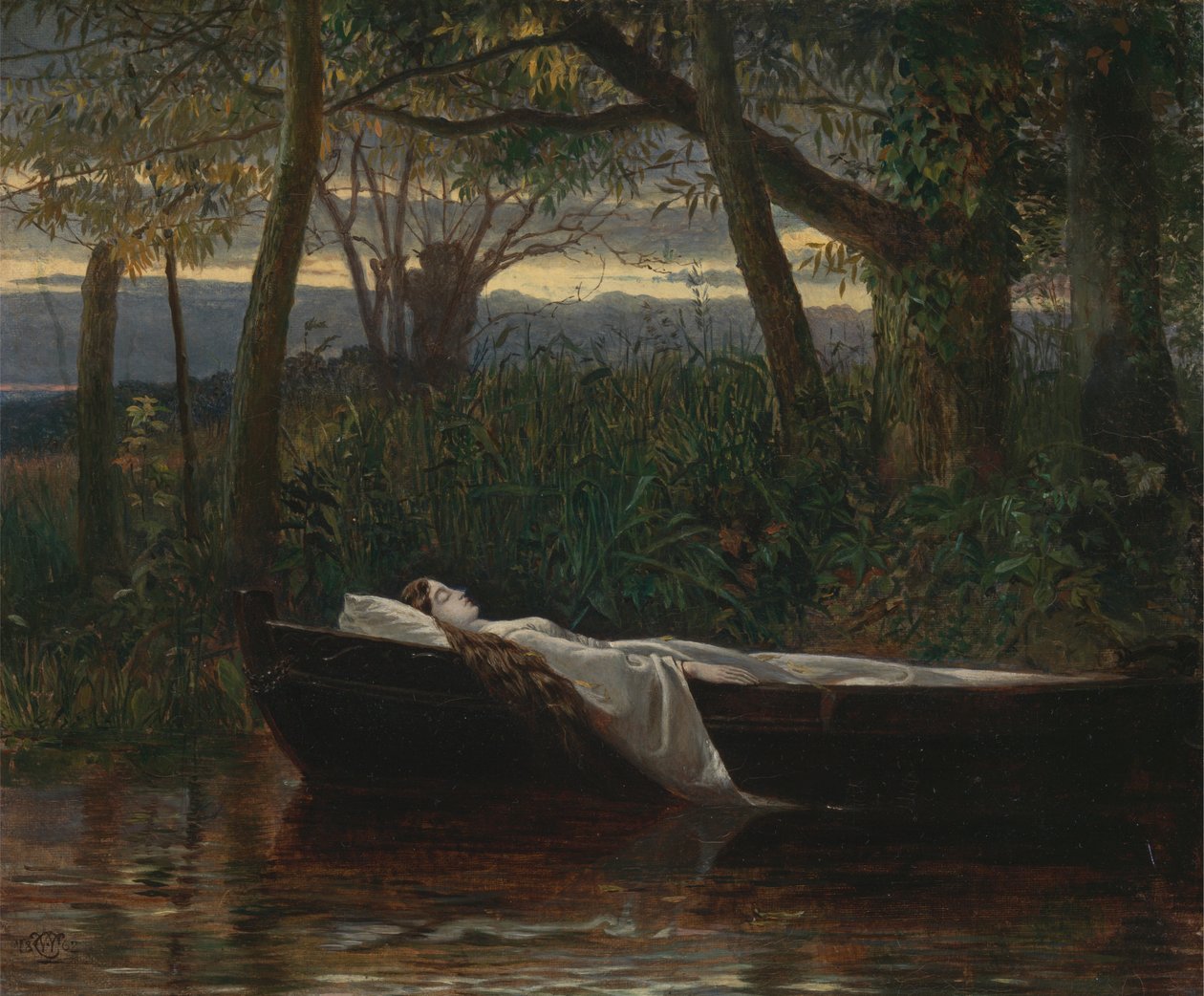 The Lady of Shalott door Walter Crane