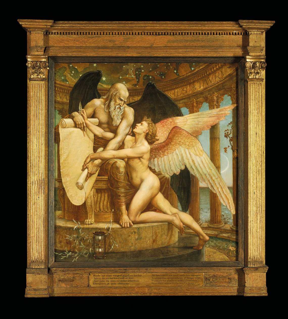 De Rol van het Lot, 1882 door Walter Crane