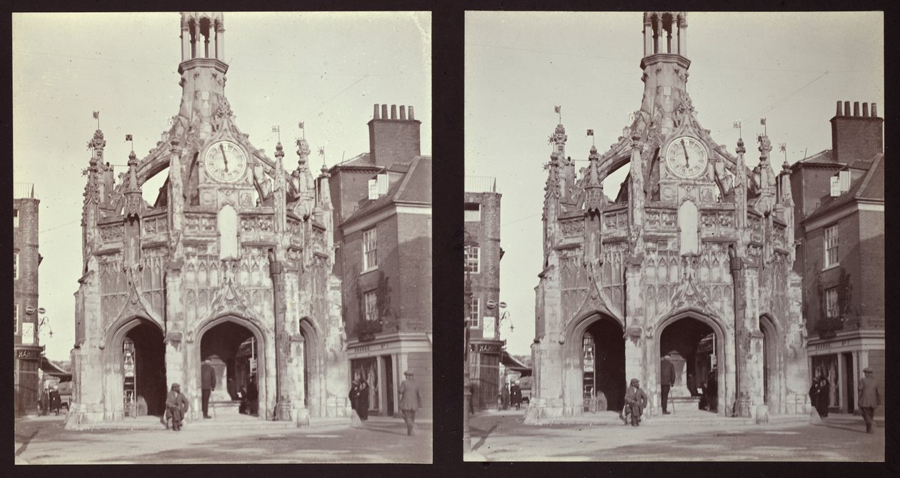 Marktkruis, Chichester, West Sussex, 1913 door Walter Edward Zehetmayr