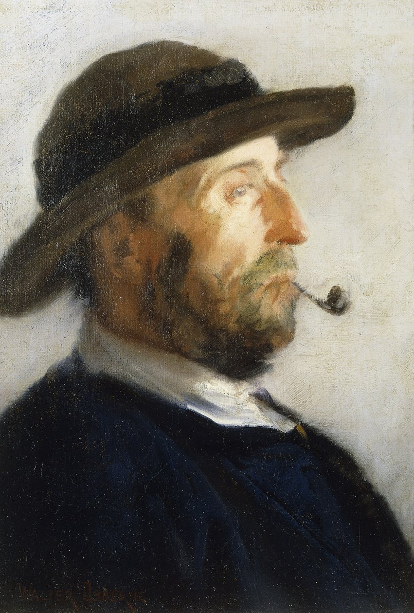 Portret van een kunstenaar, 1884 door Walter Frederick Osborne
