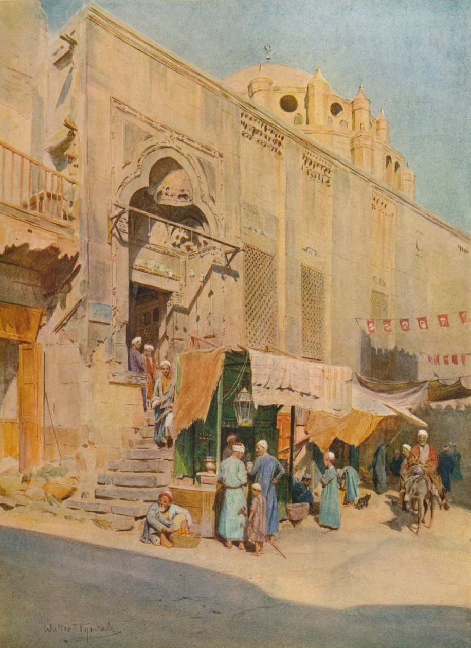 Moskee van Mohammed Bey, ca. 1905, 1912 door Walter Frederick Roofe Tyndale