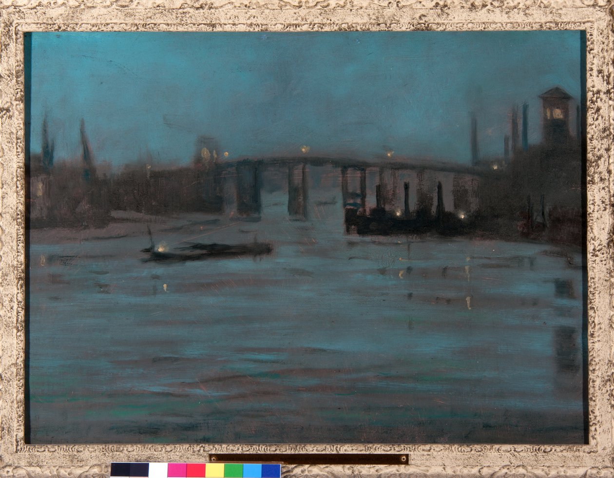 Nocturne, Battersea Oude Brug, Londen door Walter Greaves
