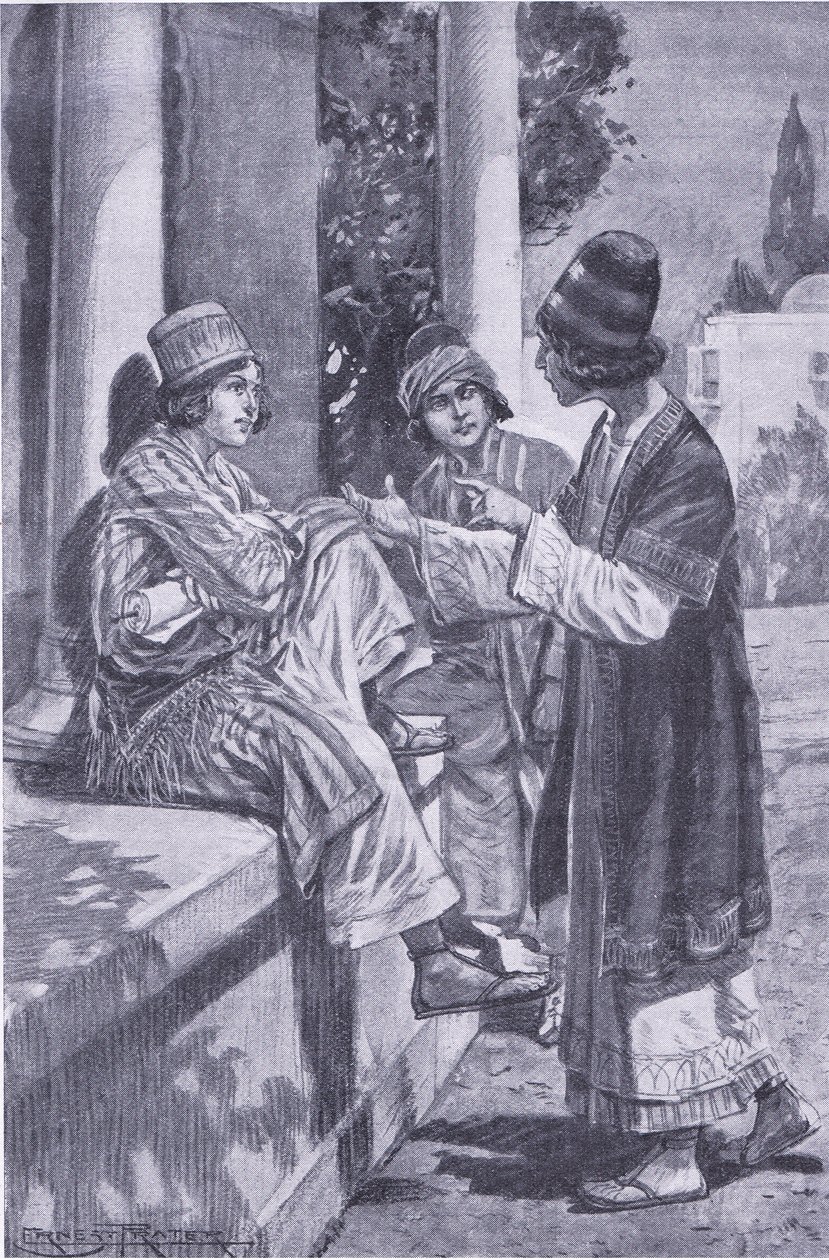 De belofte van drie kameraden door Walter Paget