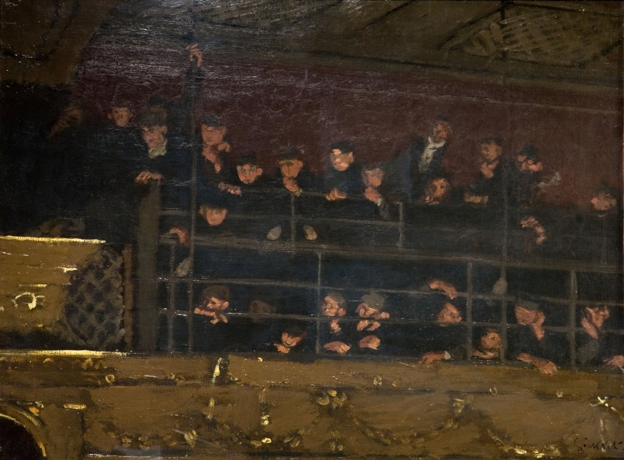 Noctes Ambrosionae, Galerie van de Oude Mogul, 1906-07 door Walter Richard Sickert