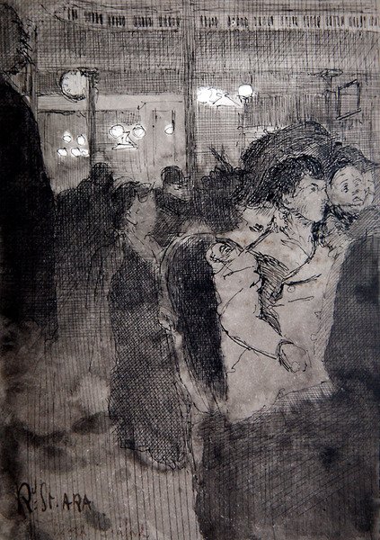 De Oude Bedford door Walter Richard Sickert