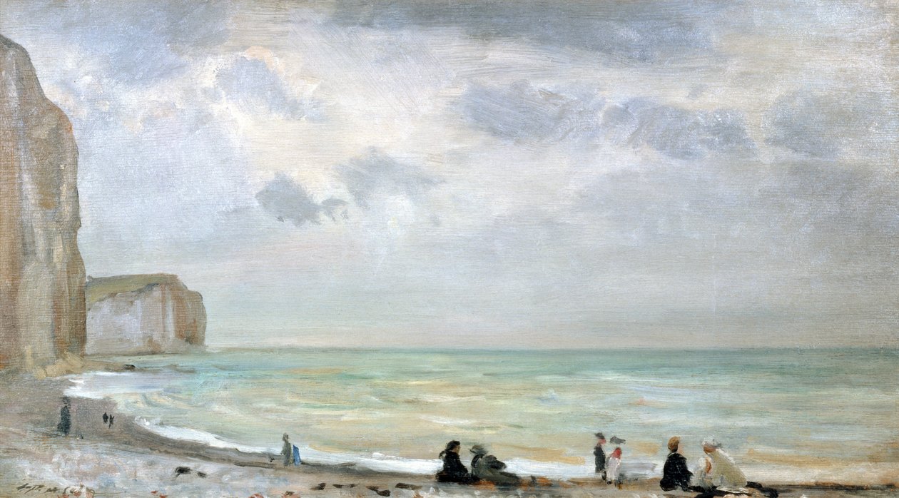 Het strand van Dover door Walter Westley Russell