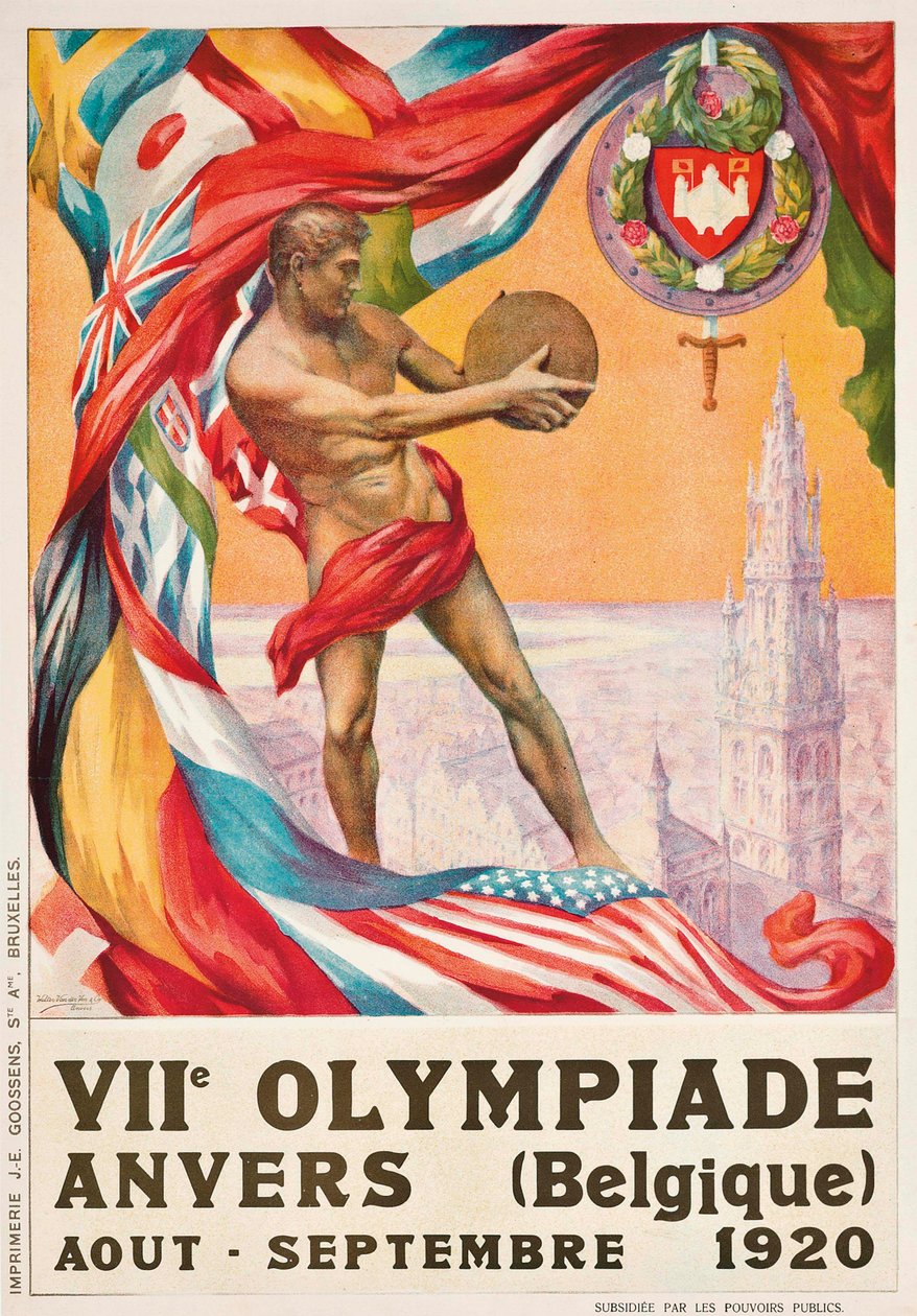 De Zomerspelen van 1920 in Antwerpen, 1920 door Walter van der Ven