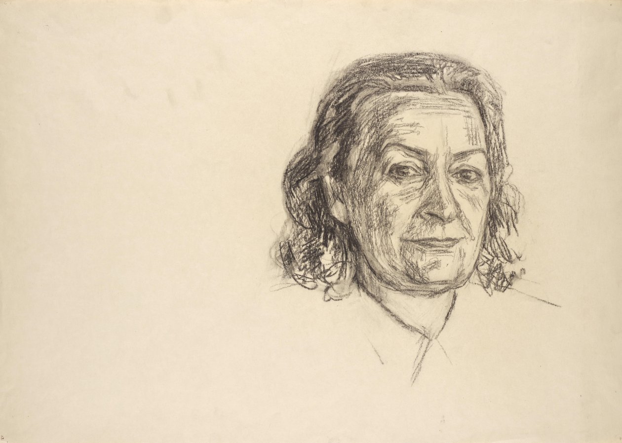 Portret van Adele Lijst door Walther Gamerith