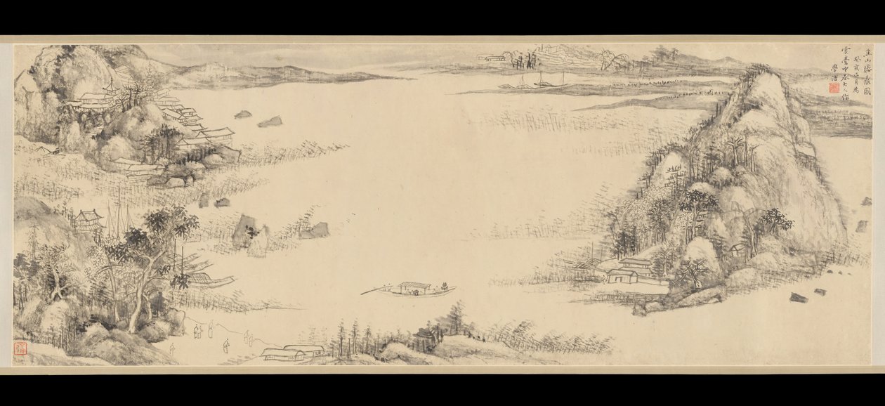 Presentatie van de drievoet, 1803 door Wang Xuehao