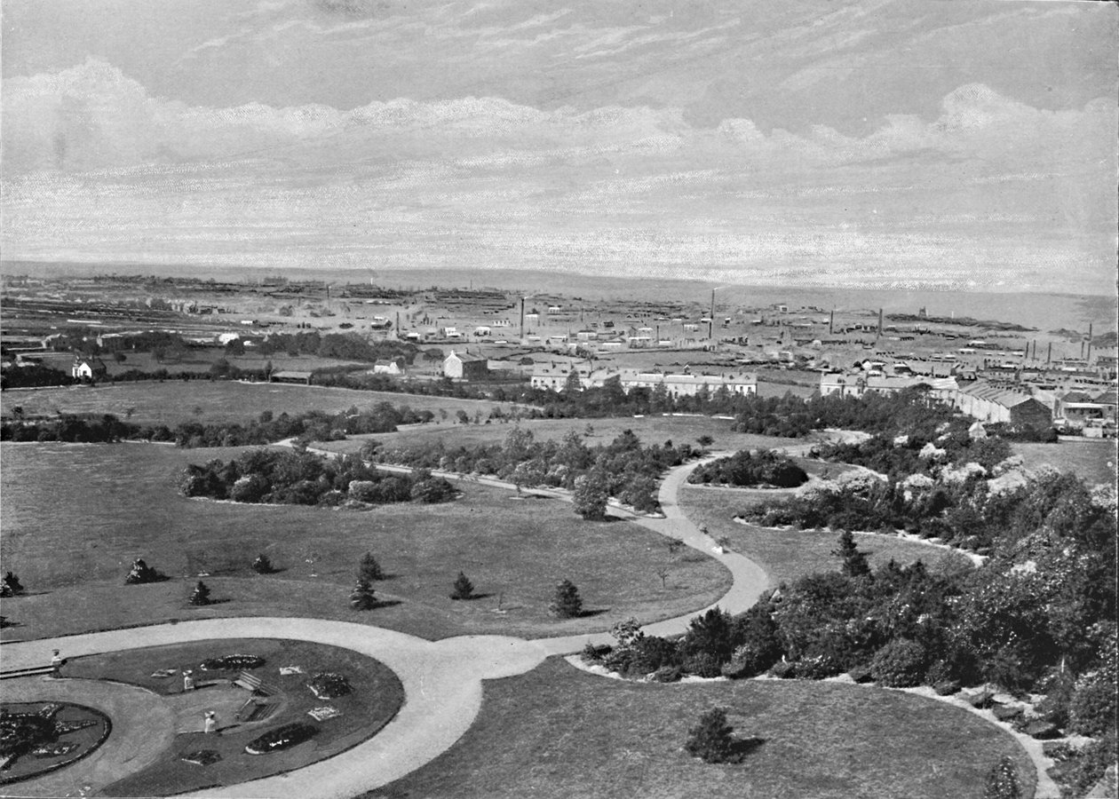 Barnsley Park en stad door Warner Gothard