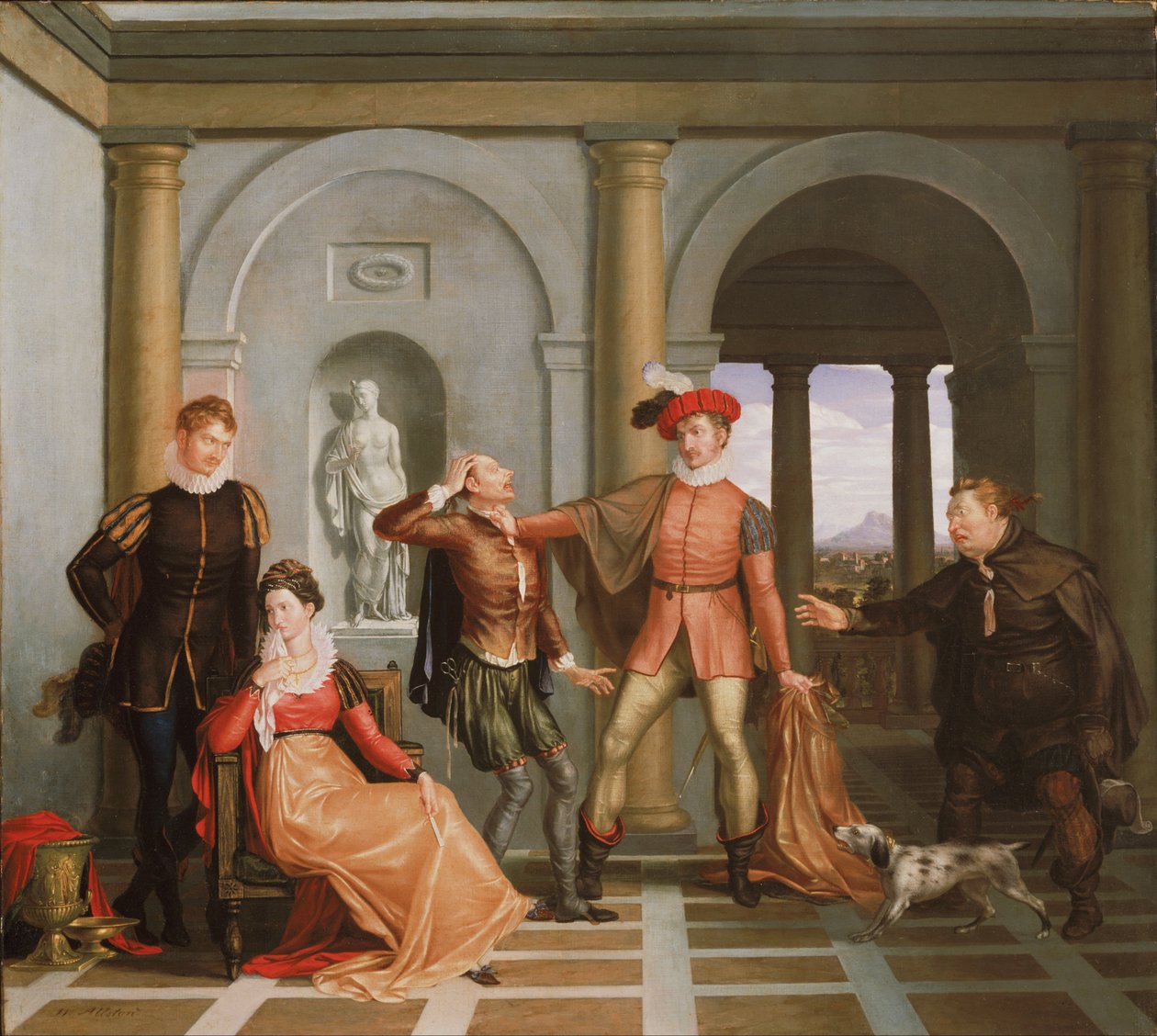 Scène uit Shakespeare