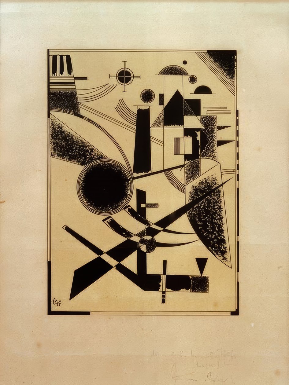 Lithografie Nr. III door Wassily Kandinsky