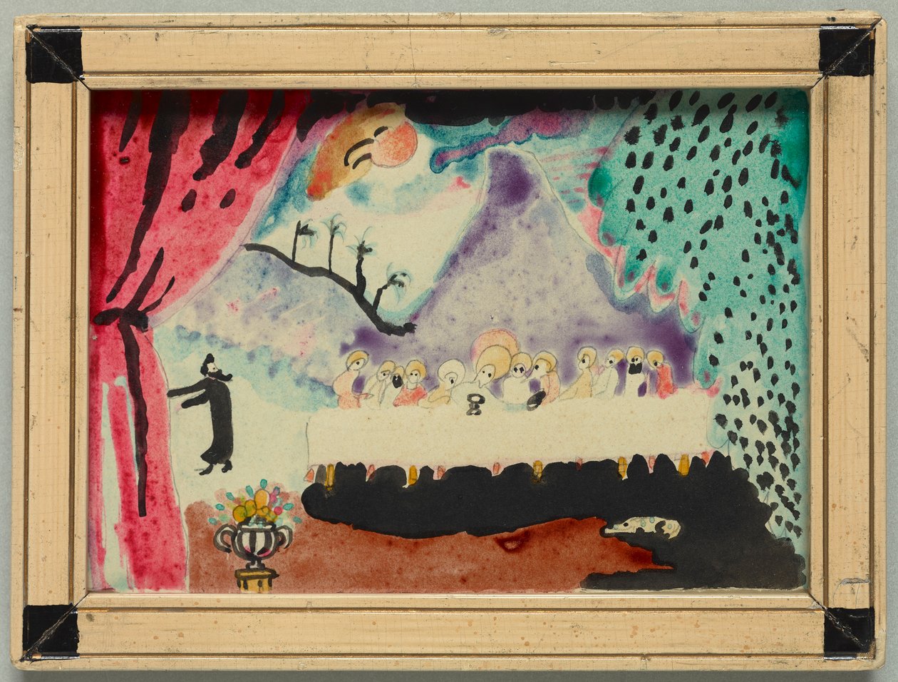 Avondmaal door Wassily Kandinsky