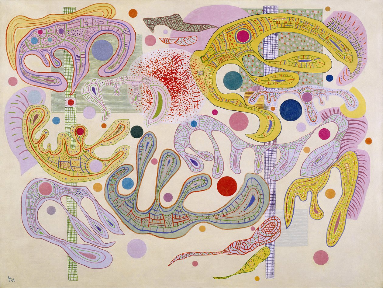 Formes capricieuses door Wassily Kandinsky