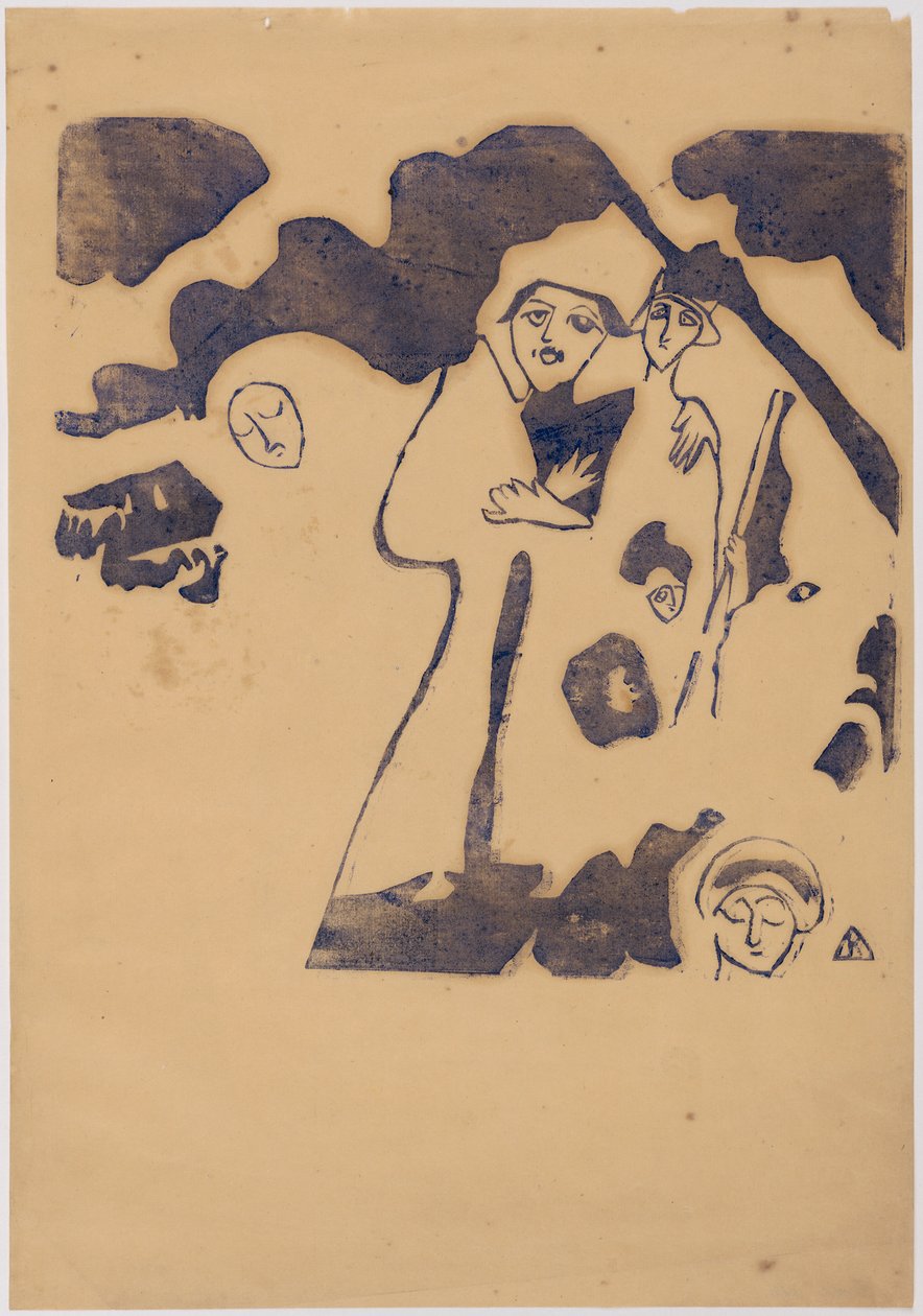Für Klänge S. 85 door Wassily Kandinsky
