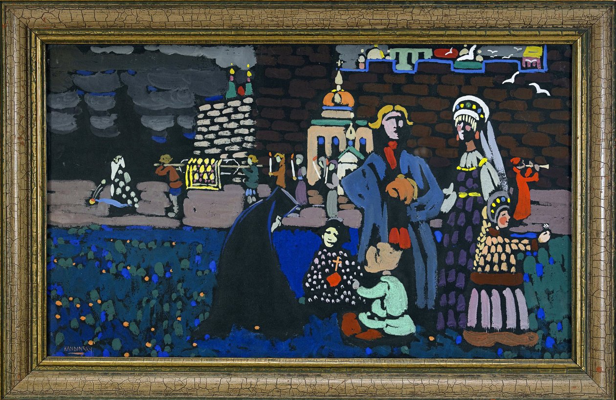 Begrafenis door Wassily Kandinsky