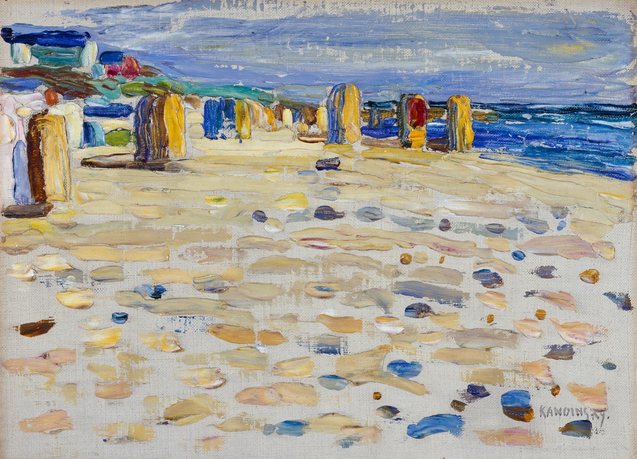 Nederland – Strandstoelen door Wassily Kandinsky
