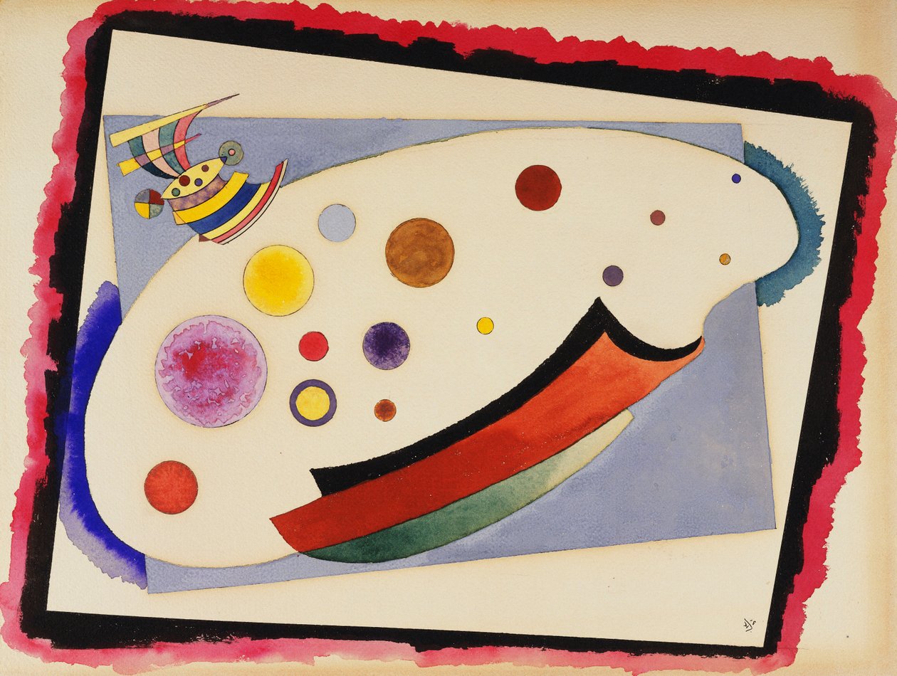 Ovale Anime door Wassily Kandinsky