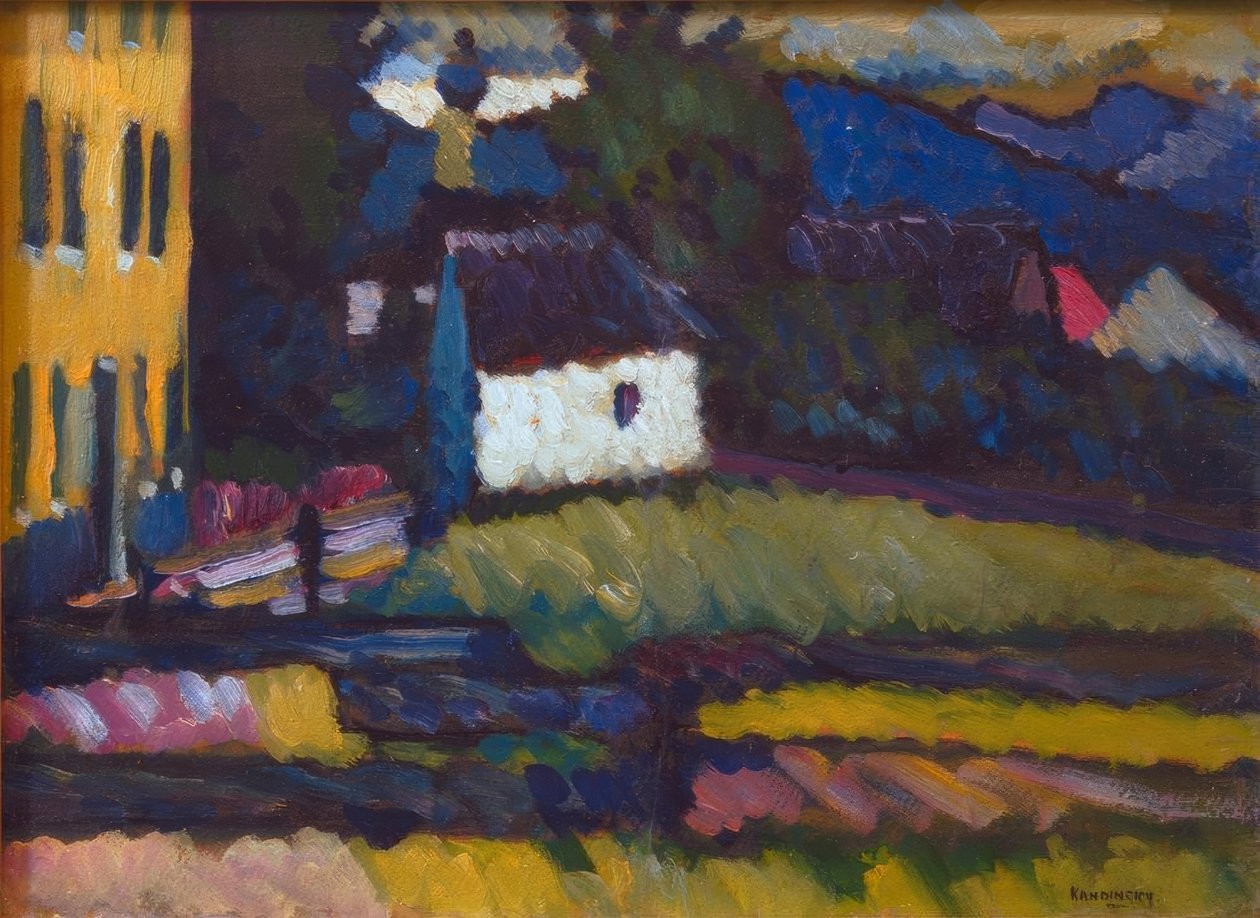 Peterskapel in Murnau door Wassily Kandinsky