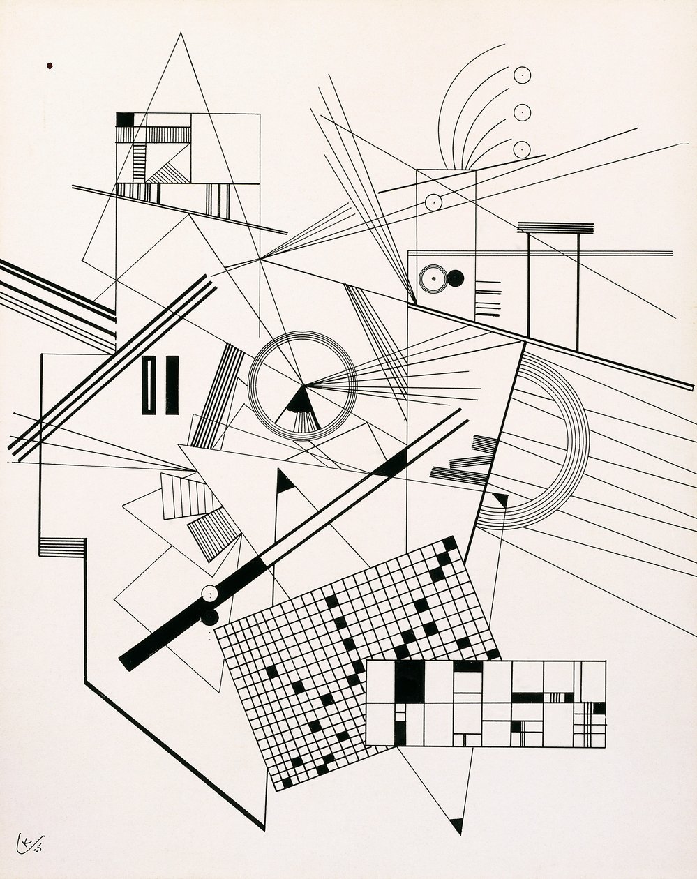 Zonder titel door Wassily Kandinsky