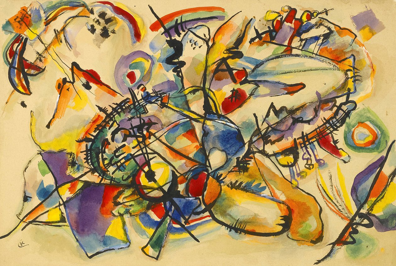 Zonder titel | Wassily Kandinsky | Kunstafdruk