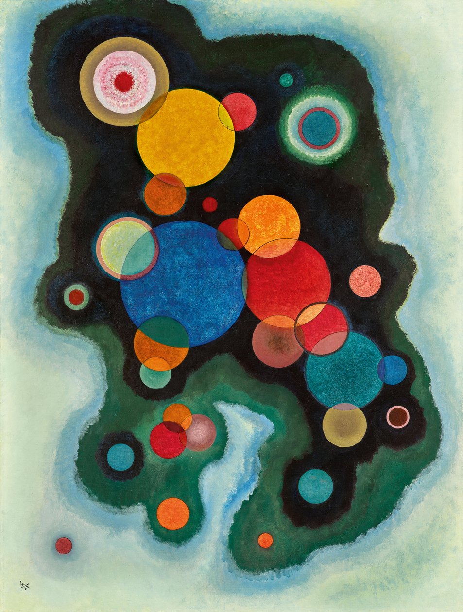 Verdiepte impuls door Wassily Kandinsky