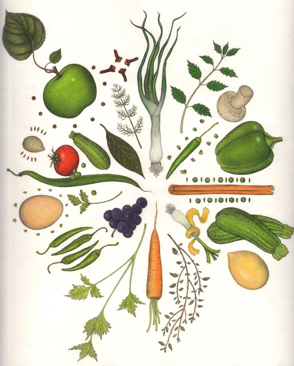 Assortiment Voedingsmiddelen door Wayne Anderson