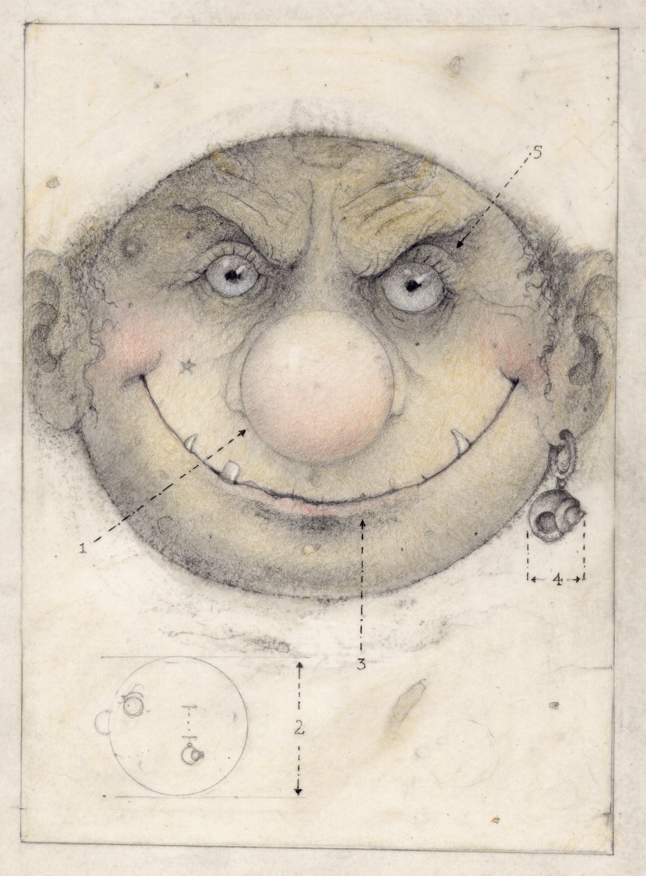 Portret van een Leprechaune door Wayne Anderson