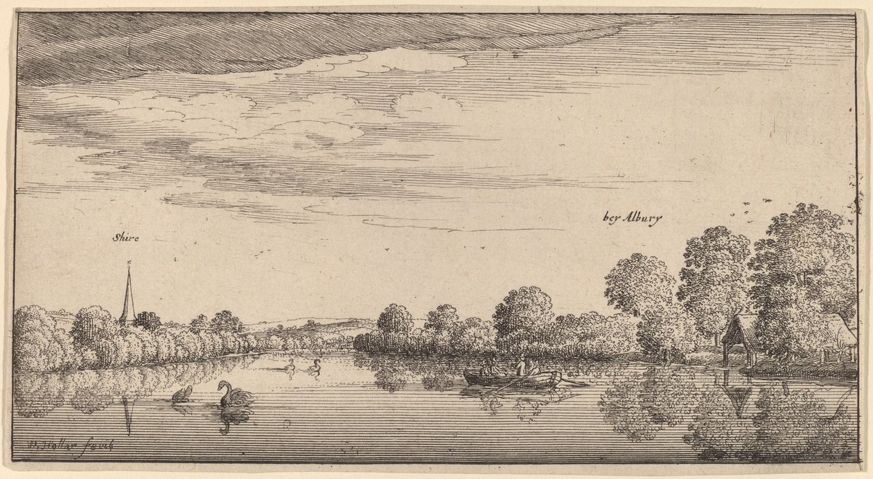 Albury door Wenceslaus Hollar